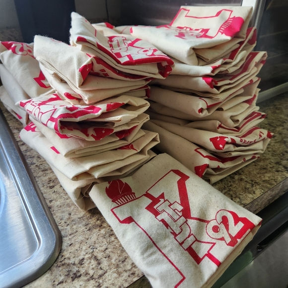 Class of 1992. JOHN F. KENNEDY, Bronx campus high school canvas tote bag. 27 ct - Picture 3 of 3